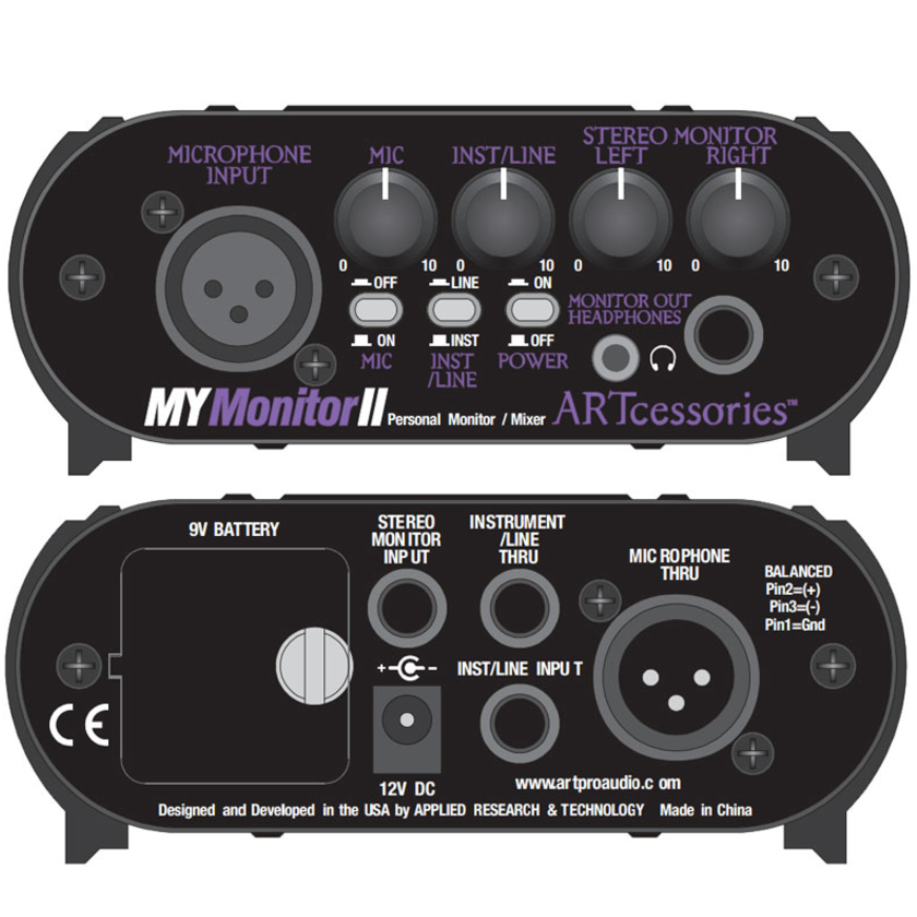 ART MyMONITOR II ART MyMONITOR II Аналоговые микшеры
