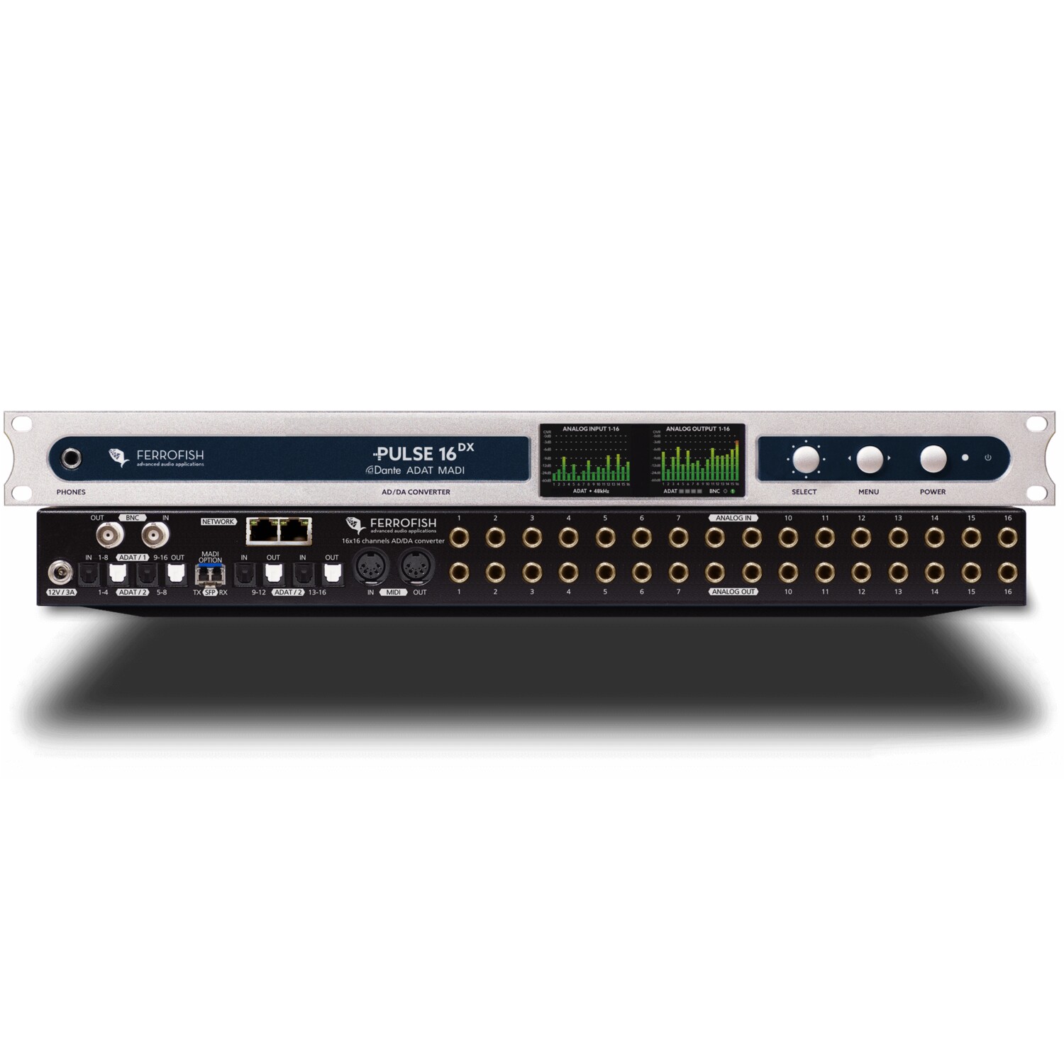 FerroFish Pulse 16 DX FerroFish Pulse 16 DX АЦП-ЦАП преобразователи