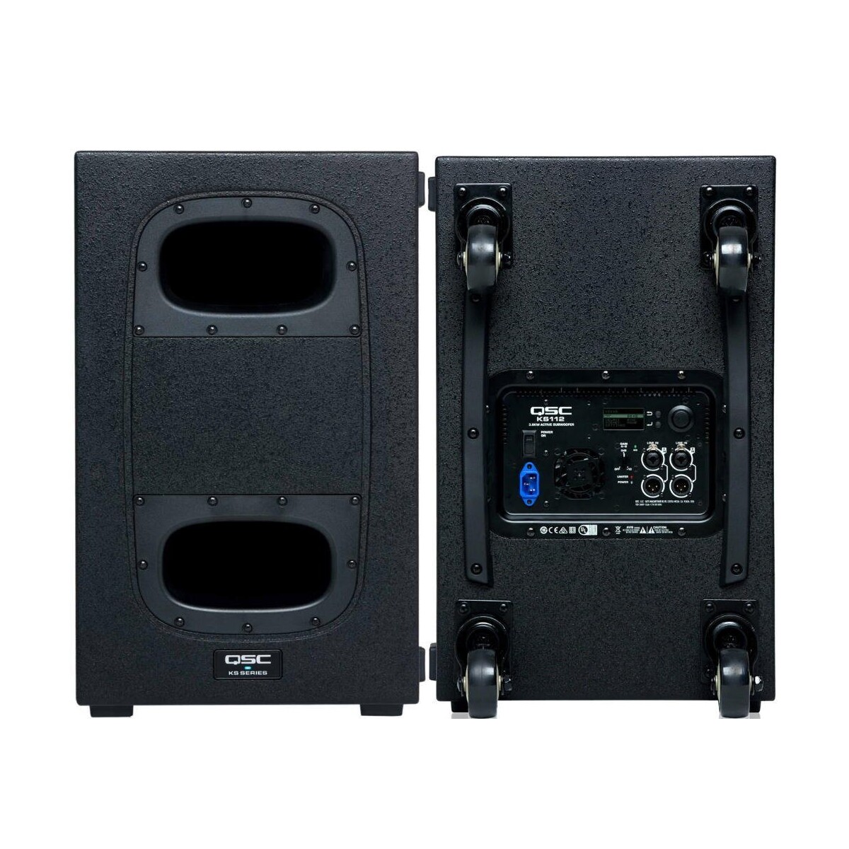 Комплект QSC KS112 2 шт. + QSC CP12 2 шт. Комплект QSC KS112 2 шт. + QSC CP12 2 шт. Активные акустические системы
