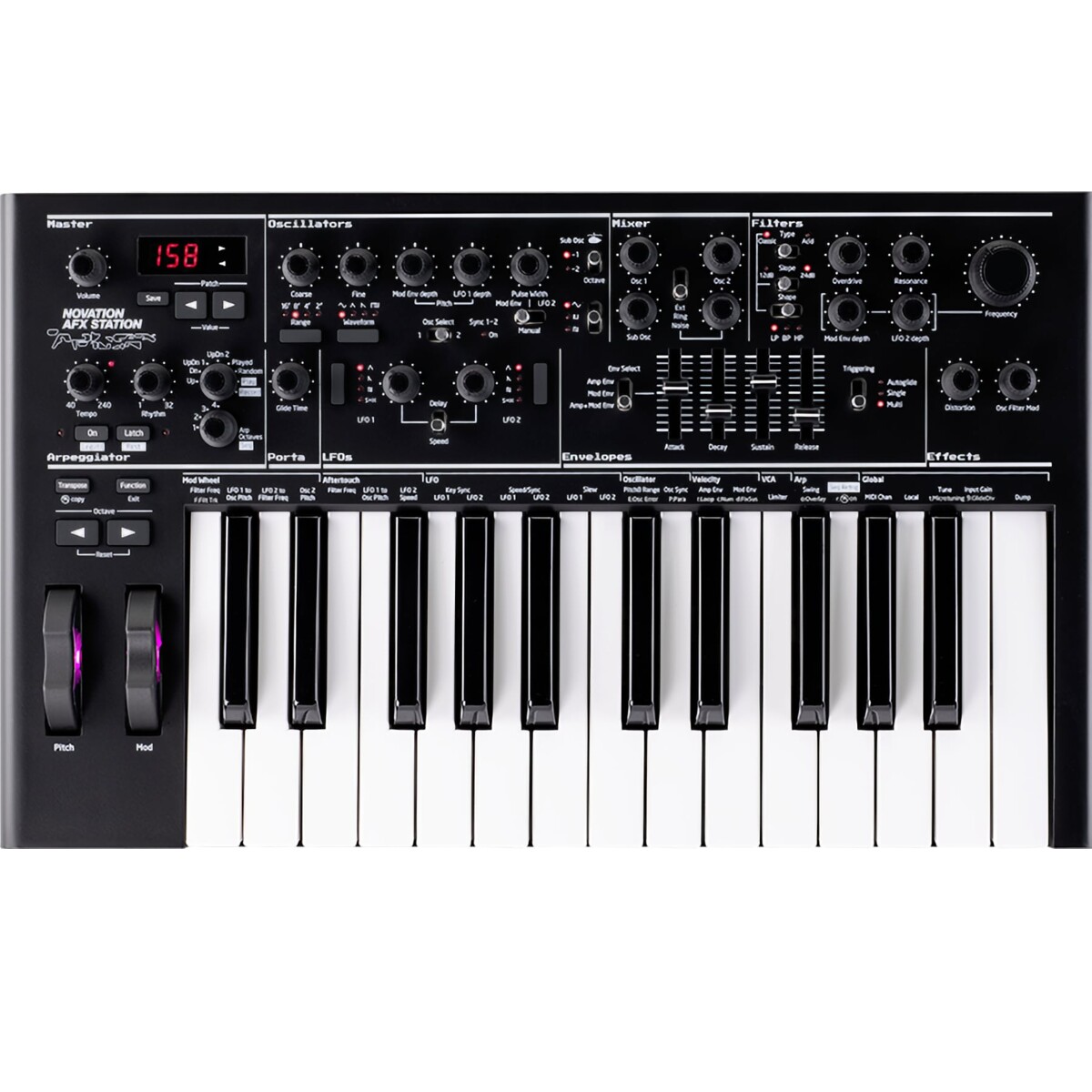 Novation AFX Station Novation AFX Station Синтезаторы