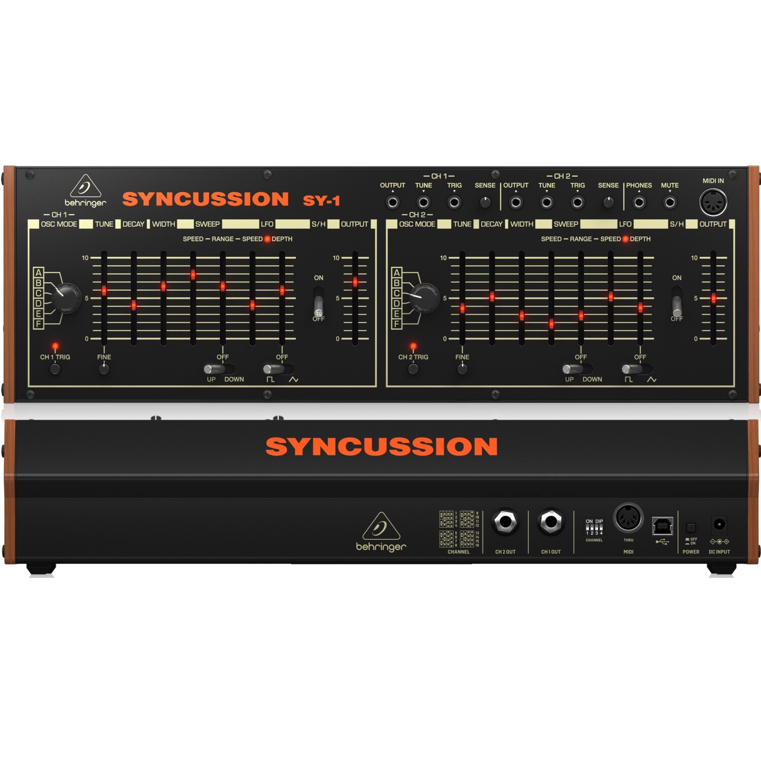 Behringer Syncussion SY-1 Behringer Syncussion SY-1 Настольные аналоговые синтезаторы
