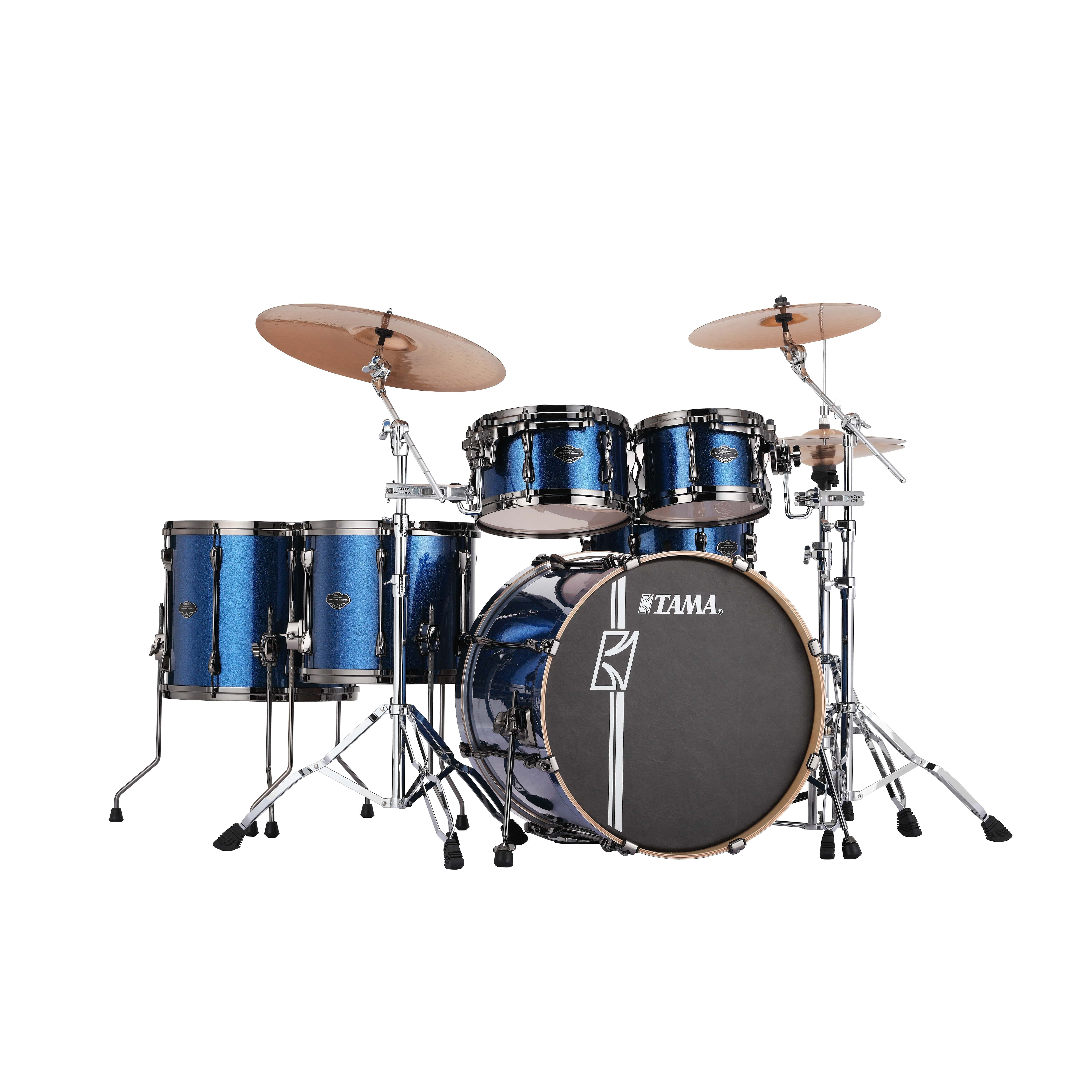 Tama MK62HZBNS-ISP SUPERSTAR HYPER-DRIVE 6pc Bass Drum Shell Kit - 22"x18" BD, 10"x6.5" TT, 12"x7" TT, 14"x12" FT, 16"x14" FT, 14"x5.5&# Акустические ударные установки, комплекты