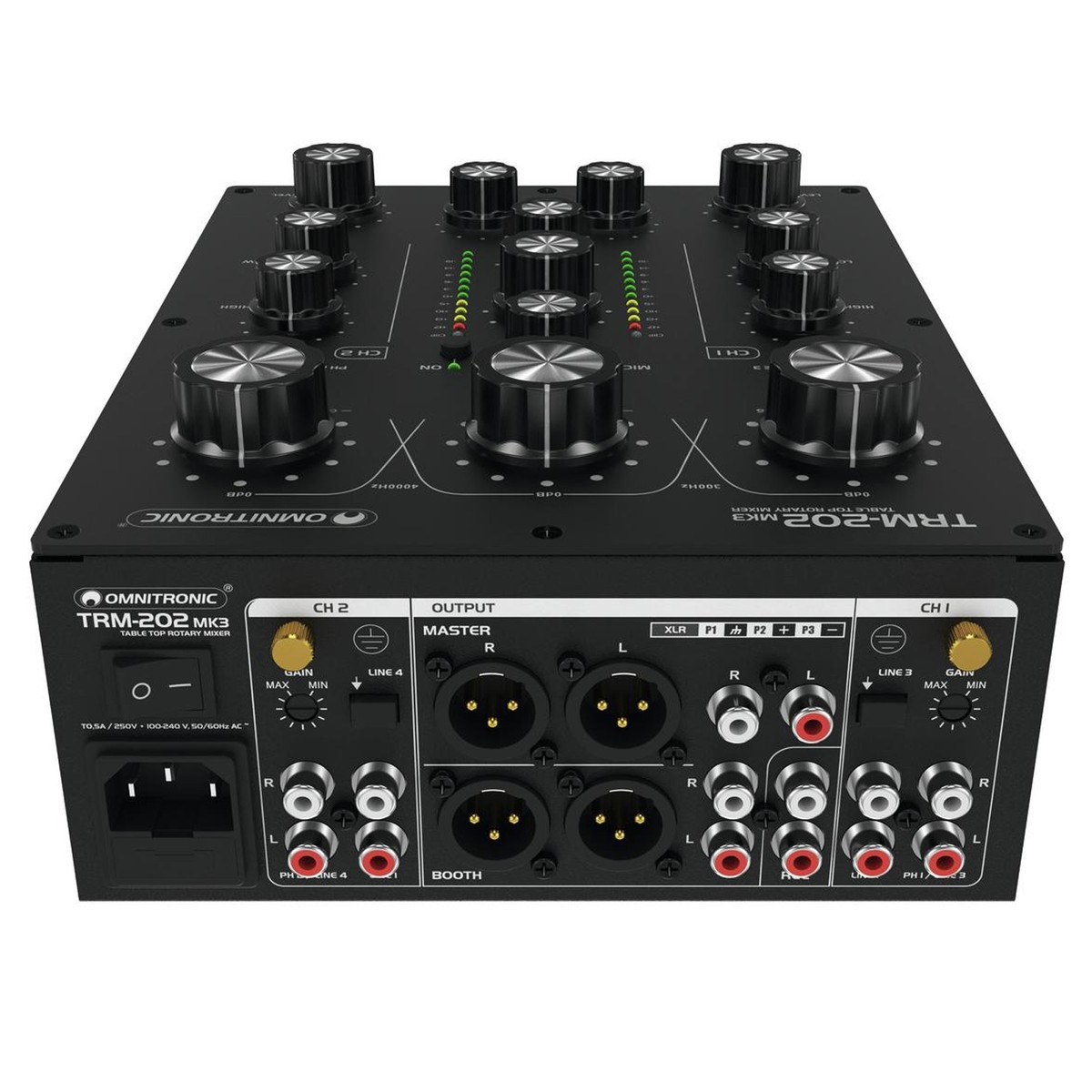 Omnitronic TRM-202MK3 Omnitronic TRM-202MK3 Аналоговые микшеры