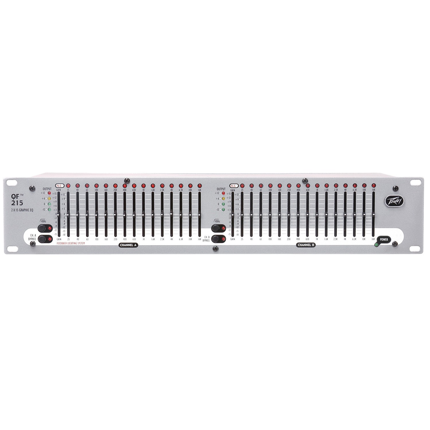Peavey QF 215 Частотная обработка звука