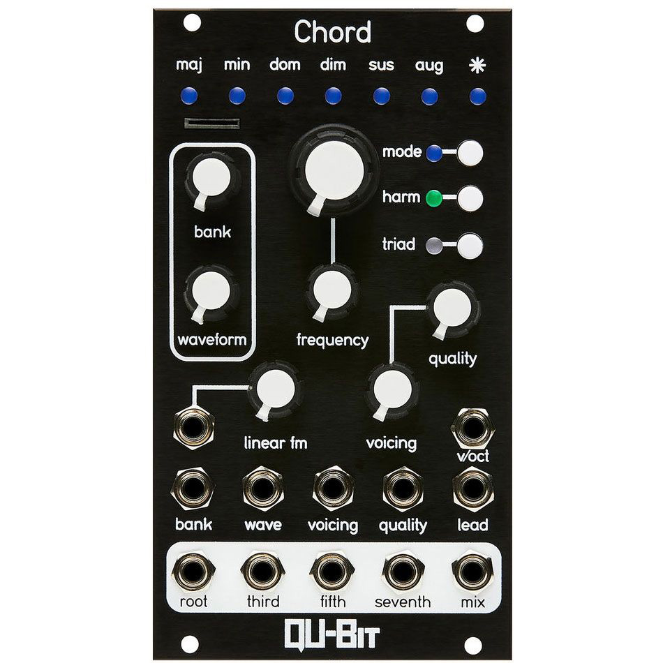 Qu-bit Chord v2 - Black Qu-bit Chord v2 - Black Eurorack модули