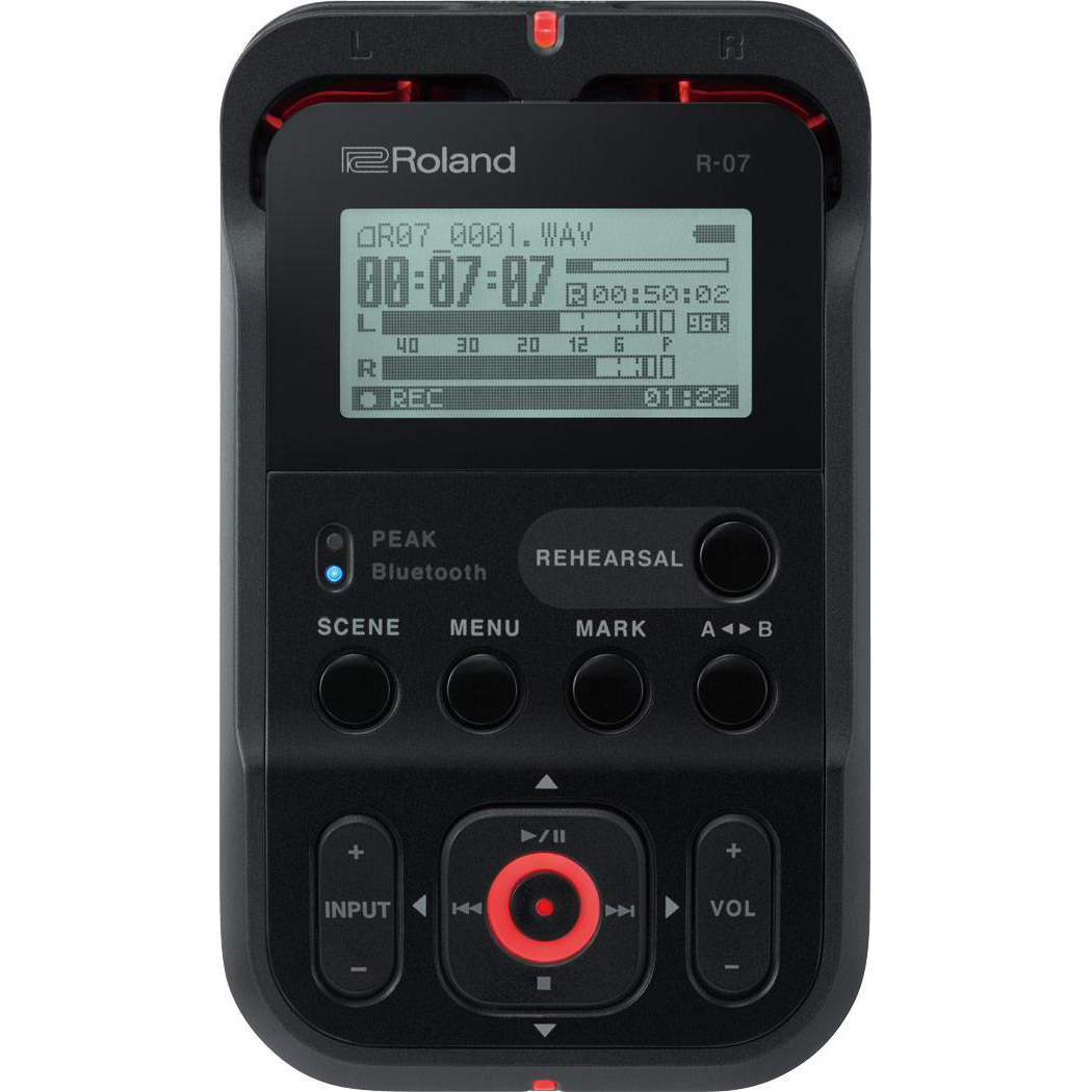 Roland R-07-BK Рекордеры аудио видео