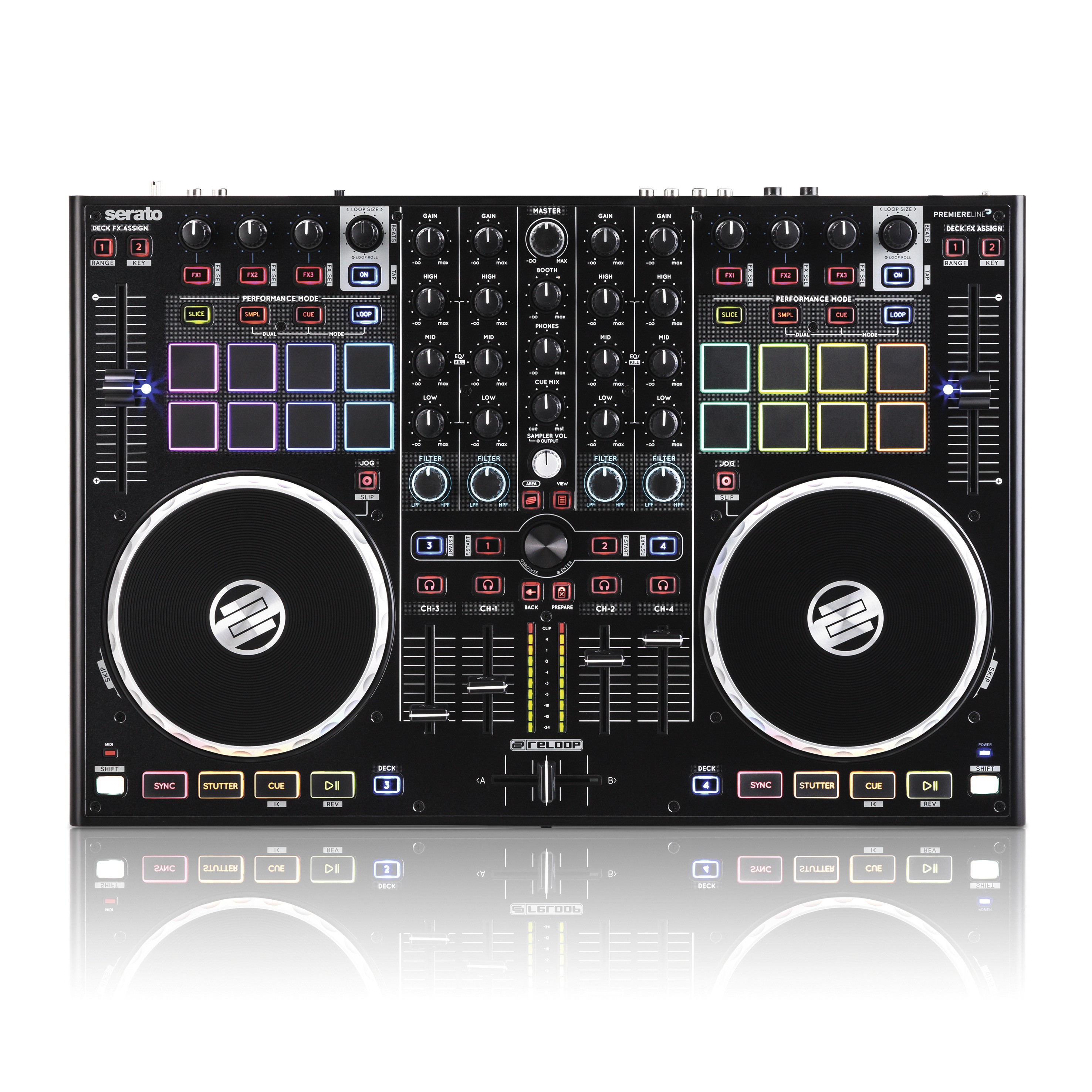 Reloop Terminal Mix 8 Reloop Terminal Mix 8 DJ Контроллеры