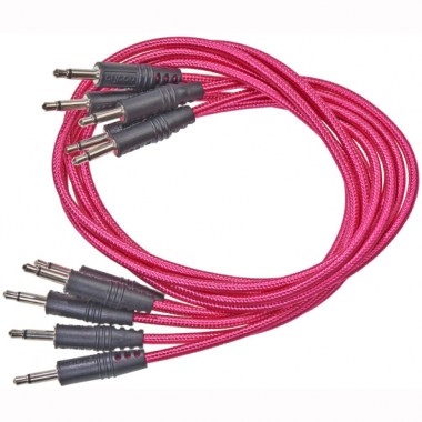 CablePuppy cable 15 cm (5 Pack) magenta Аксессуары для музыкальных инструментов