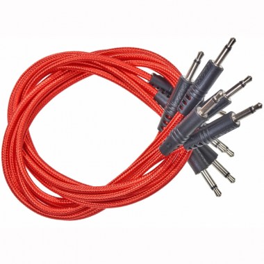 CablePuppy cable 15 cm (5 Pack) red Аксессуары для музыкальных инструментов