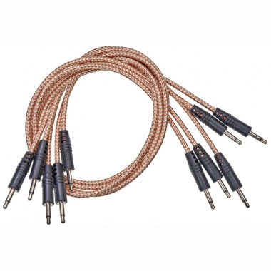 CablePuppy cable 45 cm (5 Pack) silver-brown Аксессуары для музыкальных инструментов