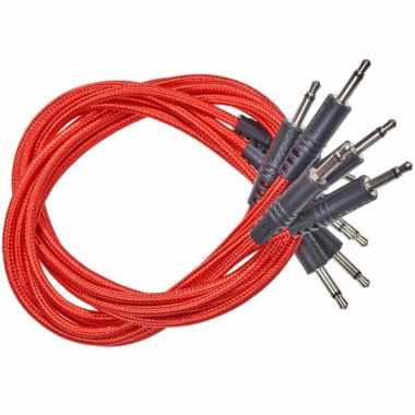 CablePuppy cable 45 cm (5 Pack) red Аксессуары для музыкальных инструментов