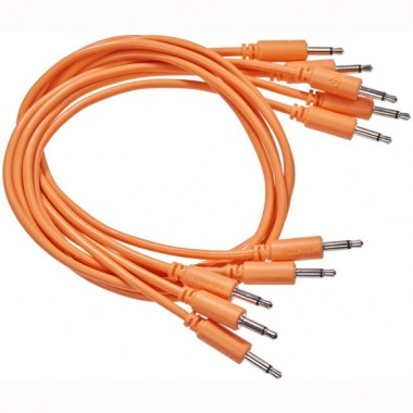 Black Market Modular Patch Cable 5-pack 50 cm orange Аксессуары для музыкальных инструментов