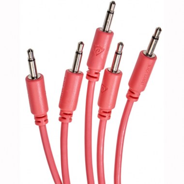 Black Market Modular Patch Cable 5-pack 50 cm peach Аксессуары для музыкальных инструментов