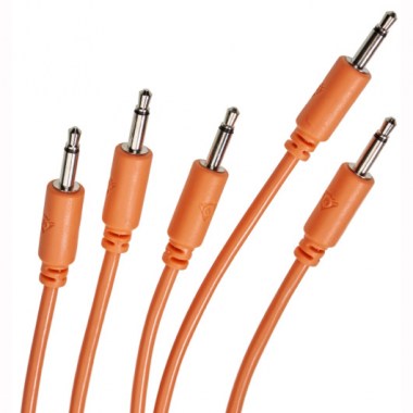 Black Market Modular Patch Cable 5-pack 75 cm orange Аксессуары для музыкальных инструментов