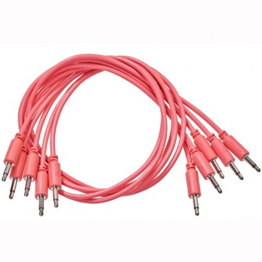 Black Market Modular Patch Cable 5-pack 75 cm peach Аксессуары для музыкальных инструментов