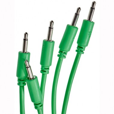 Black Market Modular Patch Cable 5-pack 100 cm green Аксессуары для музыкальных инструментов
