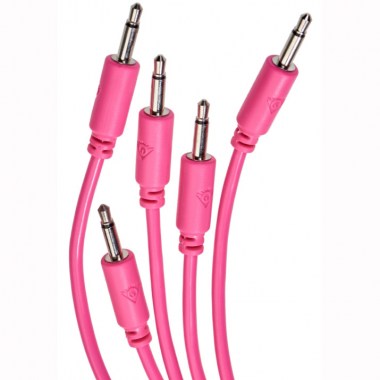 Black Market Modular Patch Cable 5-pack 150 cm pink Аксессуары для музыкальных инструментов