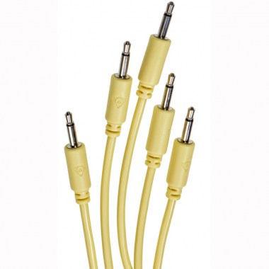 Black Market Modular Patch Cable 5-pack 150 cm yellow Аксессуары для музыкальных инструментов