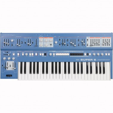 UDO Audio Super 6 Keyboard blue Настольные гибридные синтезаторы