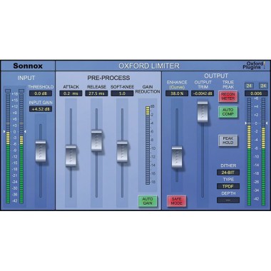 Sonnox Oxford Limiter Native Цифровые лицензии