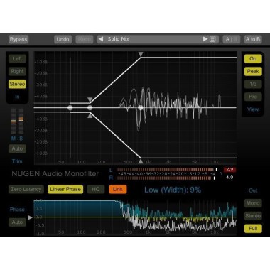 Nugen Audio Monofilter Цифровые лицензии