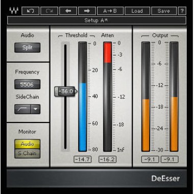 Waves DeEsser Цифровые лицензии