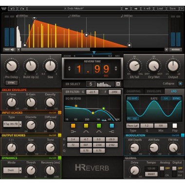 Waves H-Reverb Hybrid Reverb Цифровые лицензии