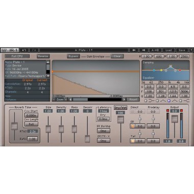 Waves IR1 Convolution Reverb Цифровые лицензии