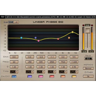 Waves Linear Phase EQ Цифровые лицензии