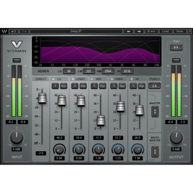 Waves Vitamin Sonic Enhancer Цифровые лицензии