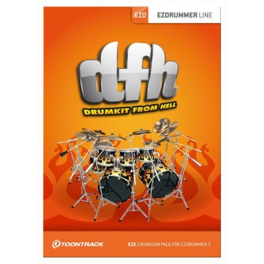 Toontrack EZX Drumkit From Hell Цифровые лицензии