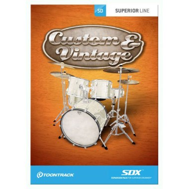 Toontrack SDX Custom & Vintage Цифровые лицензии