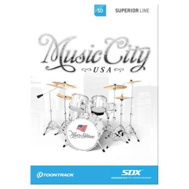 Toontrack SDX Music City USA Цифровые лицензии