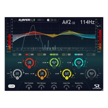 Sound Radix Surfer EQ 2 Цифровые лицензии