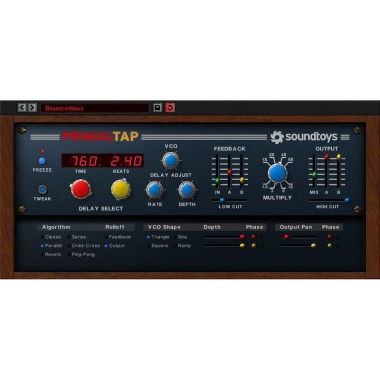 Soundtoys PrimalTap Цифровые лицензии