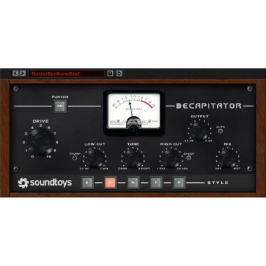 Soundtoys Decapitator Цифровые лицензии