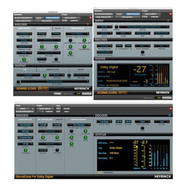 Neyrinck SoundCode For Dolby Digital 2 Цифровые лицензии