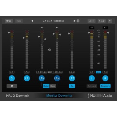 Nugen Audio Halo Downmix Цифровые лицензии