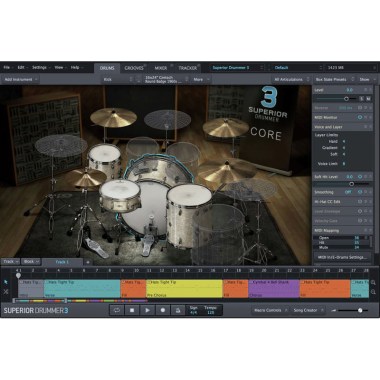 Toontrack Superior Drummer 3 Цифровые лицензии