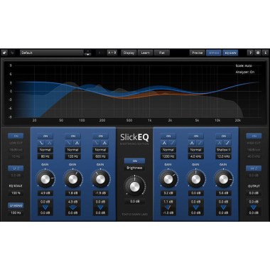 Tokyo Dawn Labs SlickEQ Mastering Цифровые лицензии