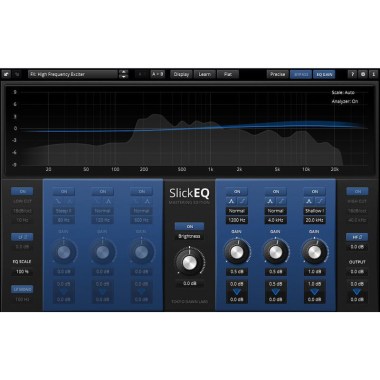 Tokyo Dawn Labs SlickEQ Mastering Цифровые лицензии