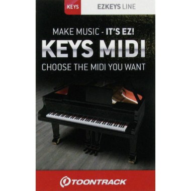 Toontrack EZkeys Midi Pack Цифровые лицензии