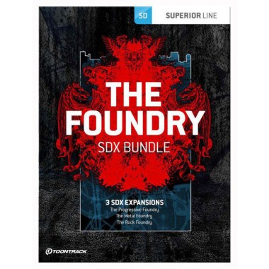 Toontrack SDX The Foundry Bundle Цифровые лицензии