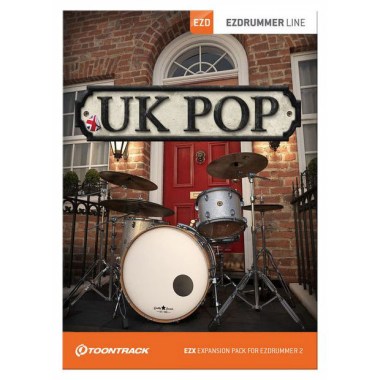 Toontrack EZX UK Pop Цифровые лицензии