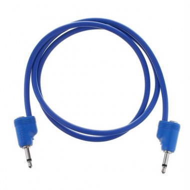 Tiptop Audio Stackcable Blue 70 cm Патч кабели для аналоговых синтезаторов и звуковых модулей