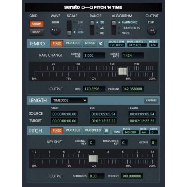 Serato Pitch' N Time Pro Цифровые лицензии