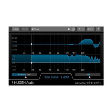 Nugen Audio Monofilter Elements Цифровые лицензии