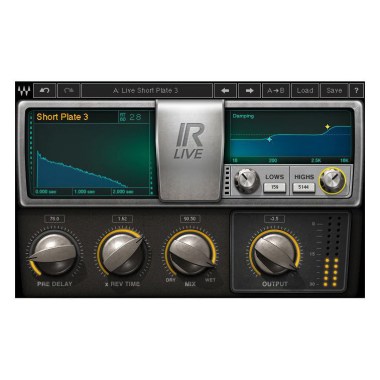 Waves IR-Live Convolution Reverb Цифровые лицензии