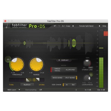 FabFilter Pro-DS Цифровые лицензии