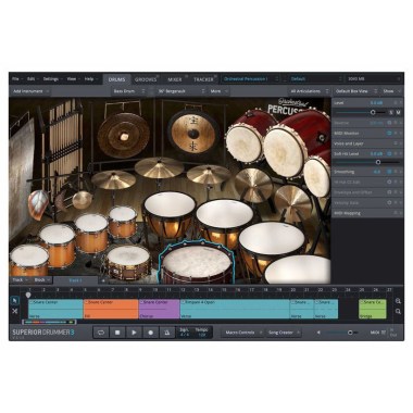 Toontrack SDX Orchestral Percussion Цифровые лицензии